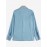 Women Satin Lapel Flap Pocket Solid Long Sleeve Shirt