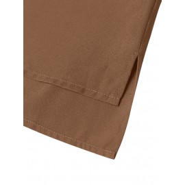 Women Solid Crew Neck Pearls Detail 3/4 Sleeve Blouse Women Solid Crew Neck Pearls Detail 3/4 Sleeve Blouse