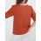 Women Solid V-Neck Cotton Casual Half Sleeve Blouse
