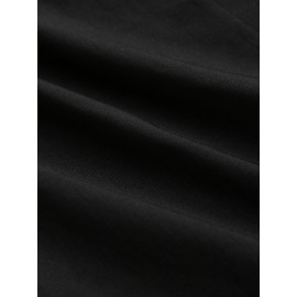 Solid Knotted Hollow-out Flared Pants Solid Knotted Hollow-out Flared Pants