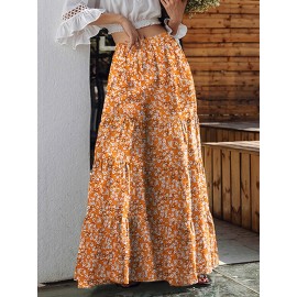 Bohemian High Waist Floral Print Loose Pants Bohemian High Waist Floral Print Loose Pants