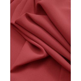 Women Solid Side Button Design Casual Wide Leg Pants Women Solid Side Button Design Casual Wide Leg Pants