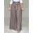 Women Solid Tie Waist Casual Wide Leg Pants With Pocket