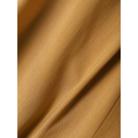 Women Solid Cotton Wide Leg Loose Jumpsuit With Pocket Women Solid Cotton Wide Leg Loose Jumpsuit With Pocket