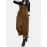 Solid Color Button Pocket Sleeveless Casual Corduroy Jumpsuit for Women