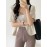 Solid Button Front Pocket Short Sleeve Lapel Blazer