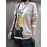 Cartoon Retro Printed O-neck Long Sleeve Sweater